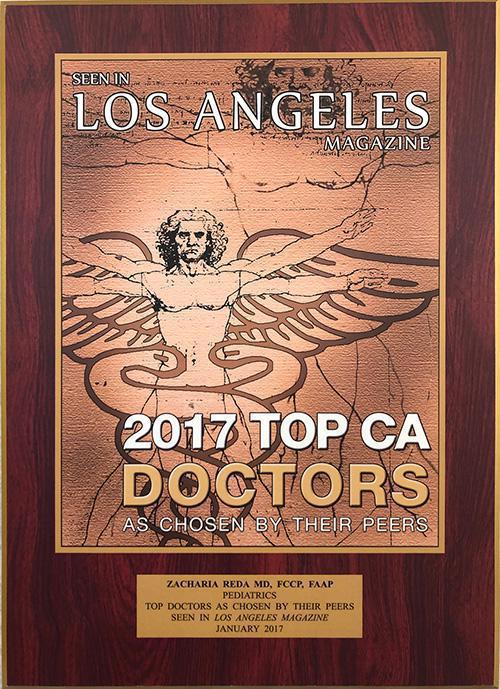 Seen in Los Angeles Magazine 2017 Top CA Doctors as Chosen by Their Peers