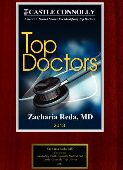 Top Doctors Zacharia Reda Award 2013