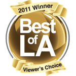 2011 Winner Best of LA Viewer's of Choice