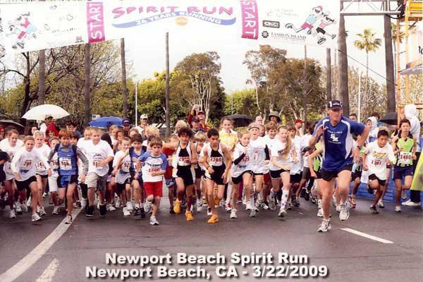 Newport Beach Spirit Run Photo 2009