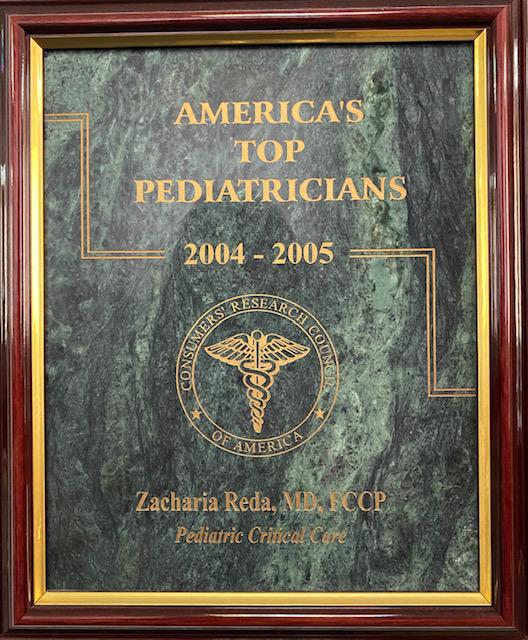 America's Top Pediatricians Award 2004-2005
