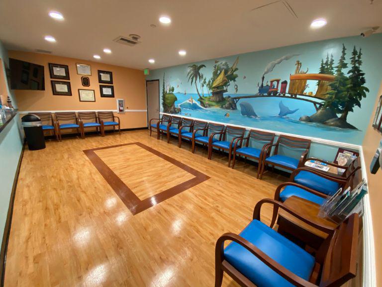 Separate Well Side Waiting Room - Newport Children's Medical Group Irvine Office
