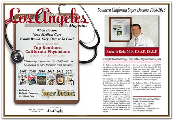 Los Angeles Magazine Excerpt Top Southern California Physicians